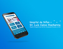 Hospital de Niños Dr. Luis Calvo Mackenna - UX