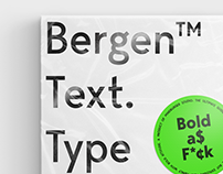 Bergen™Text Type Specimen