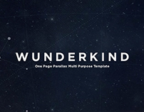 Wunderkind - Parallax One Page Template