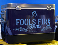 DESIGN - FOOLS FIRE BREWERY COOLER WRAP”