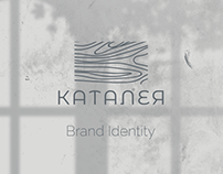 Каталея hotel brand identity