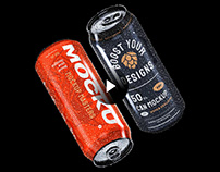 50cl Can - Photoshop video mockup
