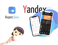 Yandex Bank App iOS design