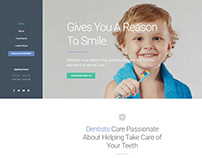 WordPress-Website-Design (dentist Page)