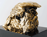 Donald Trump / Bronze Sculpture