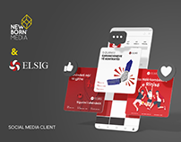 Kompania e Sigurimeve Elsig - Social Media Client