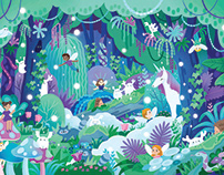 The magical forest Jigsaw