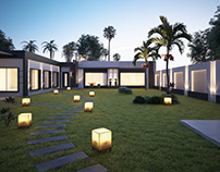 Modern Rest Villa Exterior Design