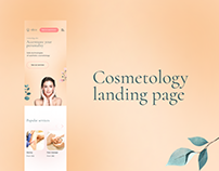 Cosmetology landing page