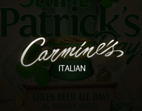 Carmine's Italian Restaurant - Flyer
