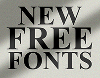 Free Fonts - 20 New Fonts