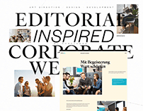 Editorial Inspired Consultancy Website