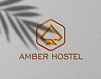 Amber Hostel Danang Logo Design