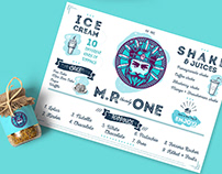 M.R The Only One- Menu Design