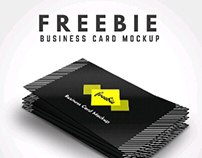 Freebie- Business Card Mockup Vol. 01