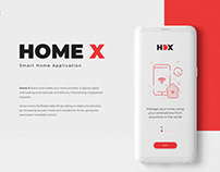 HomeX - Smart Home Mobile App