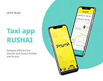 RUSHAI - taxi app