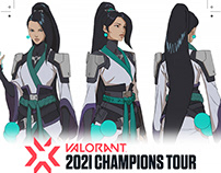 Character style exploration - Valorant Champions Tour