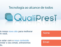 Qualiprest - Institutional web site