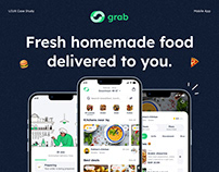 Grab - Home made food app 🍔