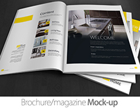 A4 Brochure/Magazine Mock-up