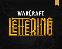 Warcraft lettering