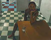 "Nachtdurst", 2001, oil on canvas