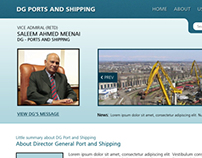 Director General Ports and Shipping Website