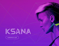 Logo design for the singer Ksana