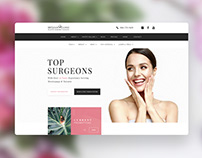 Landing Page Design for Plastic Surgery Clinic