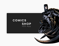 IOS App DC Comics Shop l Concept