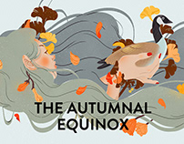 the autumnal equinox二十四节气秋分