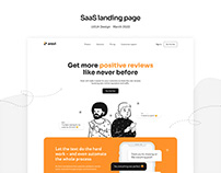 Arevi - SaaS Landing Page Design