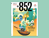 Cover illustration for Hong Kong airlines
