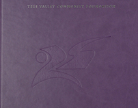 TVCF Anniversary brochure design and print