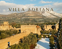 Villa Adriana innevata - video con drone