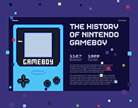 Content page about gameboy
