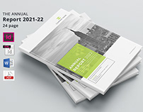 Annual Report I MS Word & Indesign