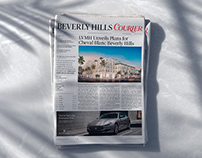 Beverly Hills Courier - Newspaper and masthead redesign