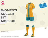 Women's Soccer Kit Mockup V2