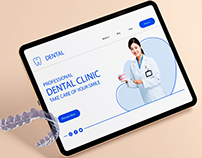 Dental Clinic Website UI