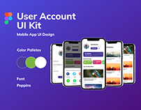 User Profile Mobile app design