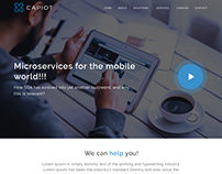 Capiot Website Redesign