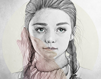Arya Stark illustration (G.O.T) vol.2