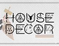 Free Font - House Decor Font