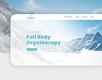 Webdesign for Cryotherapy salon | UI