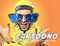 Cartoono - Photoshop Action