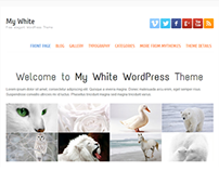 My White Free WordPress Theme