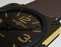 Bell&Ross Limited Edition 3D model.