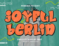 Joyful Berlin - Free Graffiti Display Font
